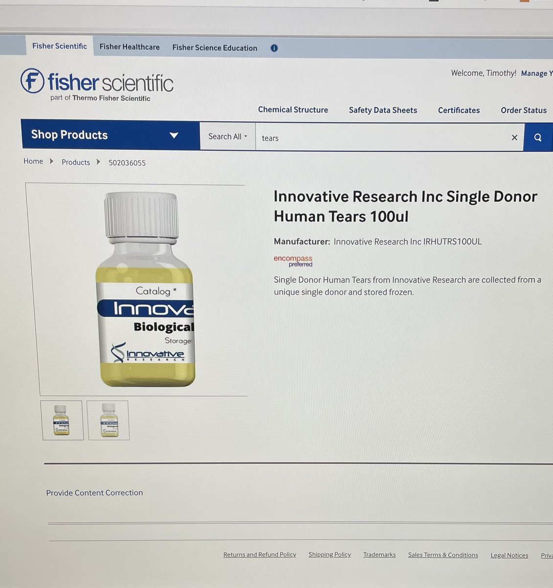 From the depths of the research supply catalogues
