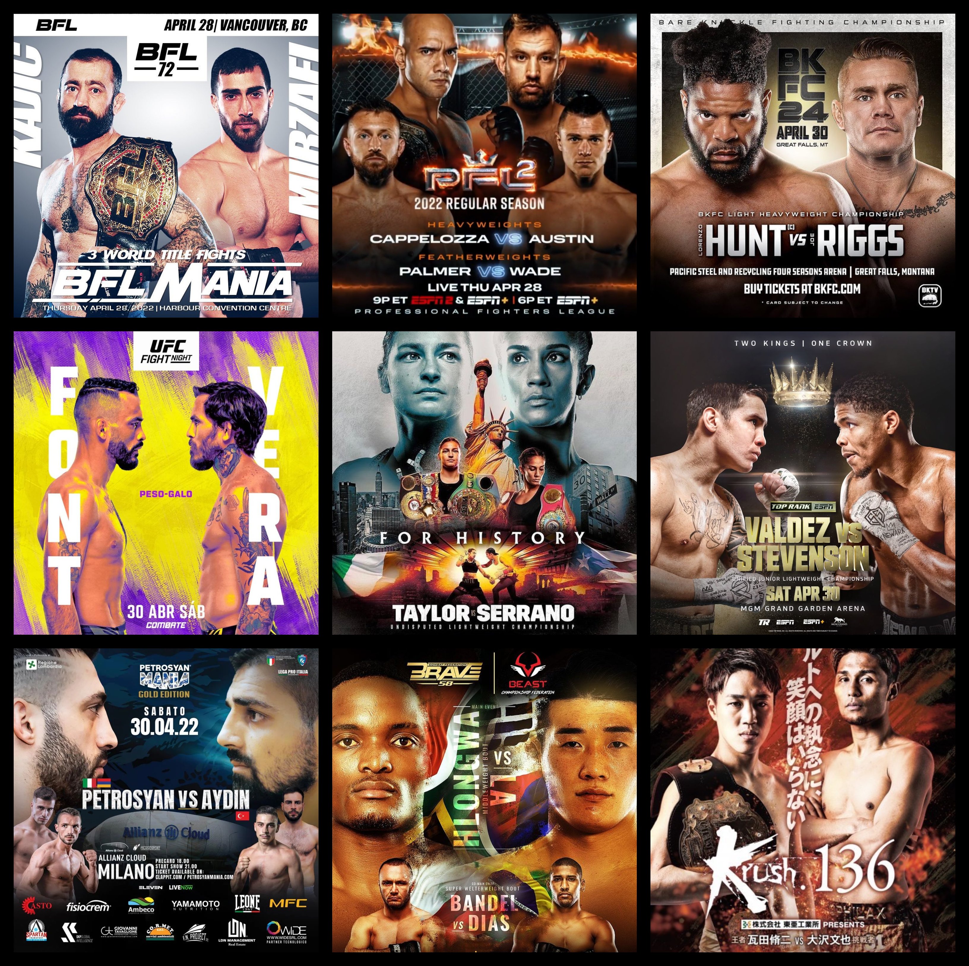 Caposa On X Live Combat Sport Schedule 10/26 10/29, 58 OFF