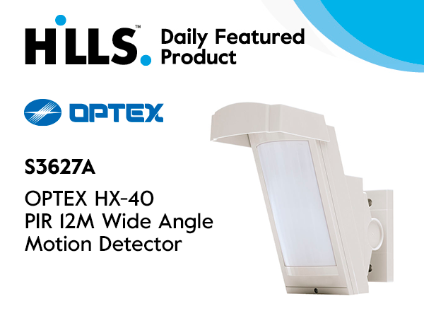 The most important element in outdoor detectors is ability to detect a human from a pet. The pyro element on the Optex HX-40 high mount detector enables more accurate detection &amp; less false alarms.

Visit hills.com.au/p/fire_securit…

<a href="/OPTEX_SEC/">OPTEX</a> #PIR #motiondetector #youcanrelyonhills