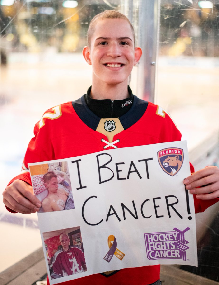 You absolutely love to see it! 👏 #HockeyFightsCancer