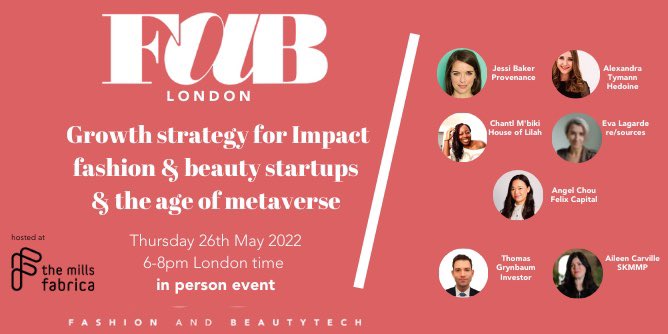 FaB London Fashion and Beautytech tweet media
