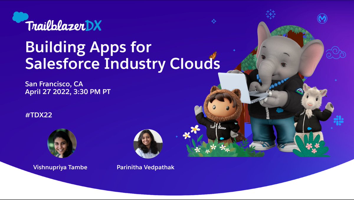 Vp_twtt's tweet image. Transforming your idea into an app has never been easier! Join us at #TDX22 on April 27, as we discuss the steps for building and releasing an Industry Cloud App on AppExchange. With digital transformation at the forefront, AppExchange can help you innovate &amp;amp; scale to new heights