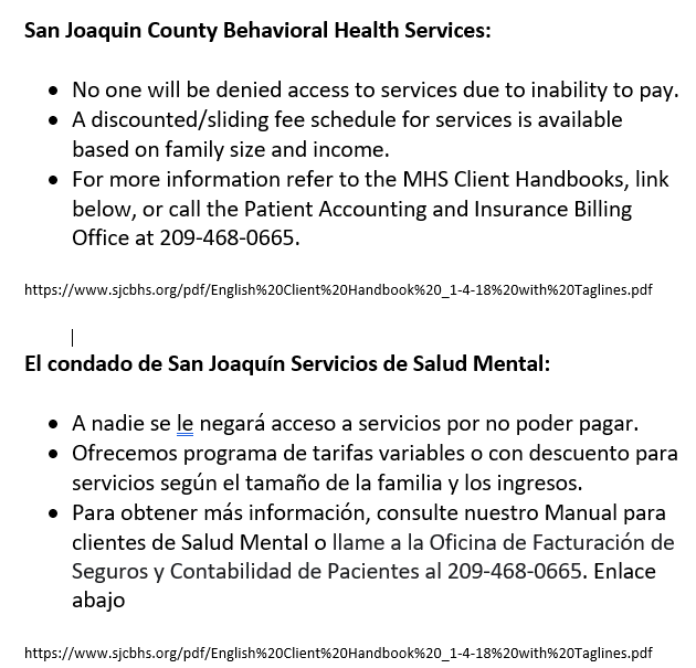 San Joaquin County Behavioral Health Services tweet media