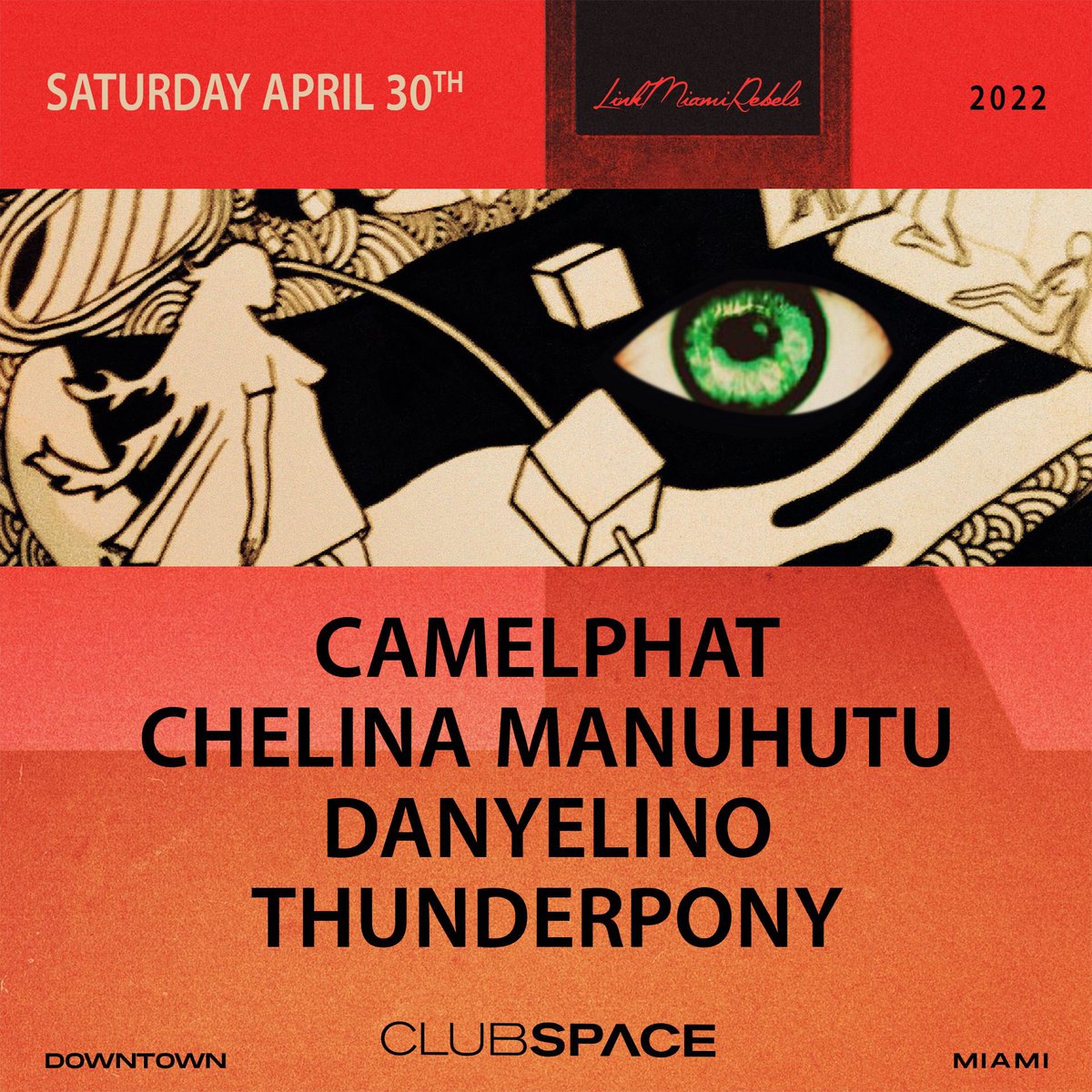 CAMELPHAT (@camelphat) on Twitter photo SATURDAY ON THE TERRACE!!! 🚀
<a href="/clubspacemiami/">CLUB SPACEâ„¢</a> <a href="/chelinamanuhutu/">Chelina Manuhutu</a>
Tix: eventbrite.com/e/camelphat-ch… SATURDAY ON THE TERRACE!!! 🚀
<a href="/clubspacemiami/">CLUB SPACEâ„¢</a> <a href="/chelinamanuhutu/">Chelina Manuhutu</a>
Tix: eventbrite.com/e/camelphat-ch…