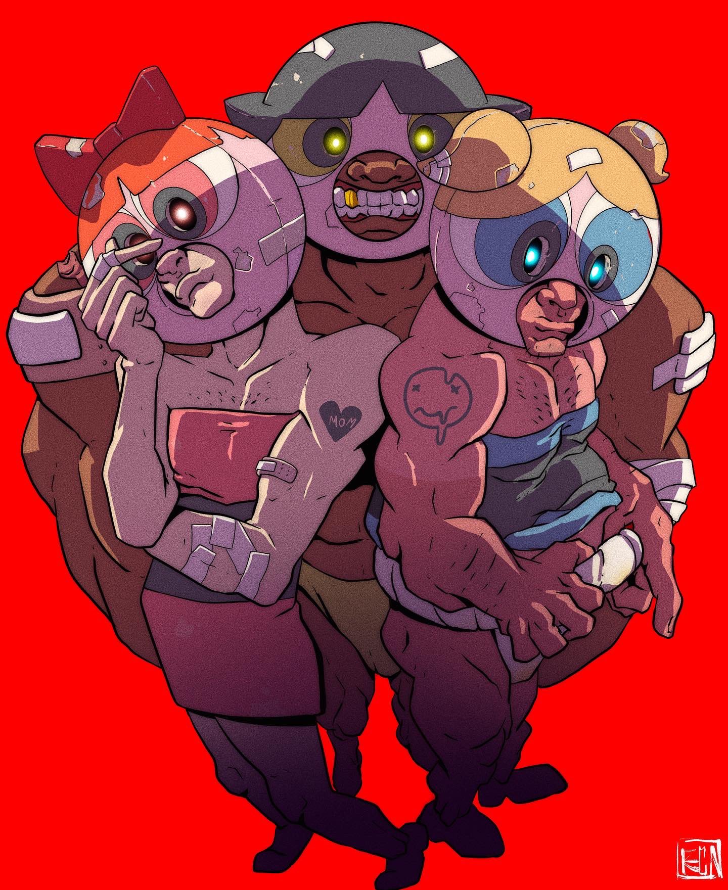 Powerbuff Frank art on Twitter: