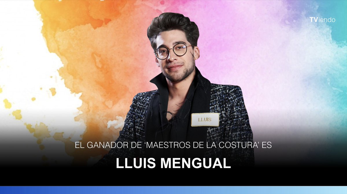 Una edición de #MaestrosDeLaCostura más tarde y con una victoria que ya le rozaba los dedos... 🧵🪡

Lluis (<a href="/lluismdlc4/">Lluís MDLC4</a> ) se lleva el merecido premio 💥 en una apretada final de la quinta temporada 

Da ❤️ si te ha gustado el resultado
__ 

¡Enhorabuena!