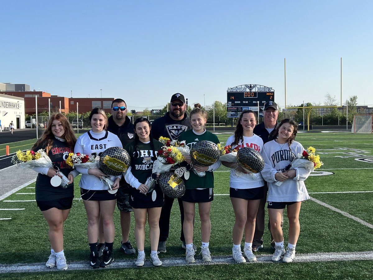 LovelandBizOps's tweet photo. What a night as we celebrate six phenomenal student athletes and their families! THANK YOU SENIORS! @EAST_HAWKS @gmcsports @LakotaDistrict https://t.co/okl0kZ1iBV