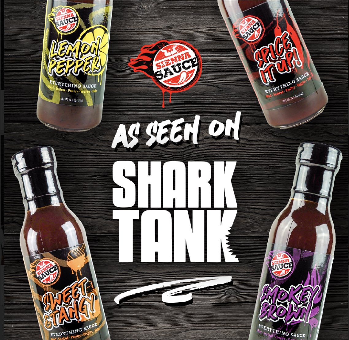 siennasauce's tweet photo. FOLLOW THE DRIP!!!
#siennasauce #sharktank #sauce #love #blackowned #grilling #everythingsauce https://t.co/ZJLvXKTzJM