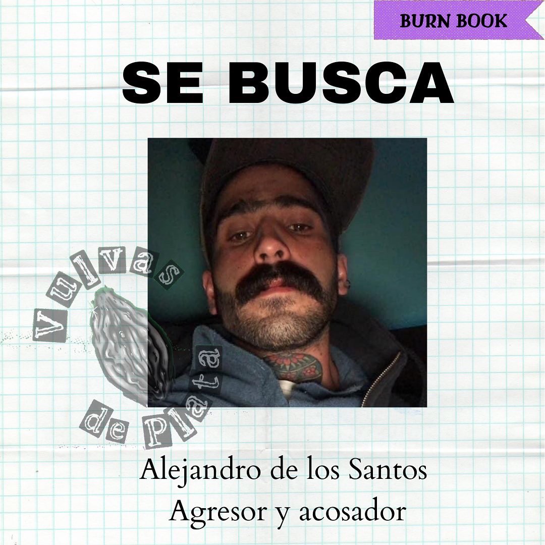 vulvasfres's tweet photo. Abrimos hilo de todas las agresiones que nos han llegado de Alejandro de los Santos. https://t.co/jBKKAdjHte