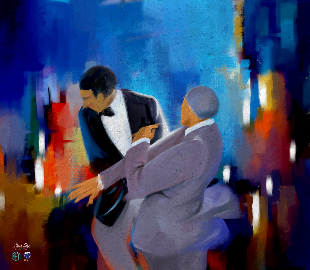 "When he slapped Chris, he slapped all of us. He really slapped me," 
"Because when you hurt my child, you hurt me."
#ChrisRock 's Mother, Rosalie Rock speaks out about #Oscarslap

#NFT opensea.io/assets/0x495f9…
 
 #OscarslapNFT #willsmithslap #WillSmith #NFTs