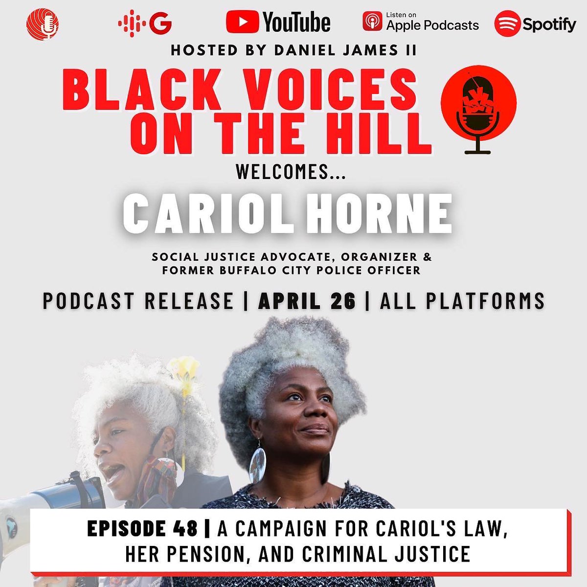 “Fast forward to George Floyd, where the officers did nothing. And many said, ‘wait a minute, wasn’t an officer fired for doing something?’
<a href="/CariolHorne/">Cariol Horne</a> , a police officer in Buffalo in 2006, witnessed a fellow officer attack a handcuffed black man. She was fired for intervening.