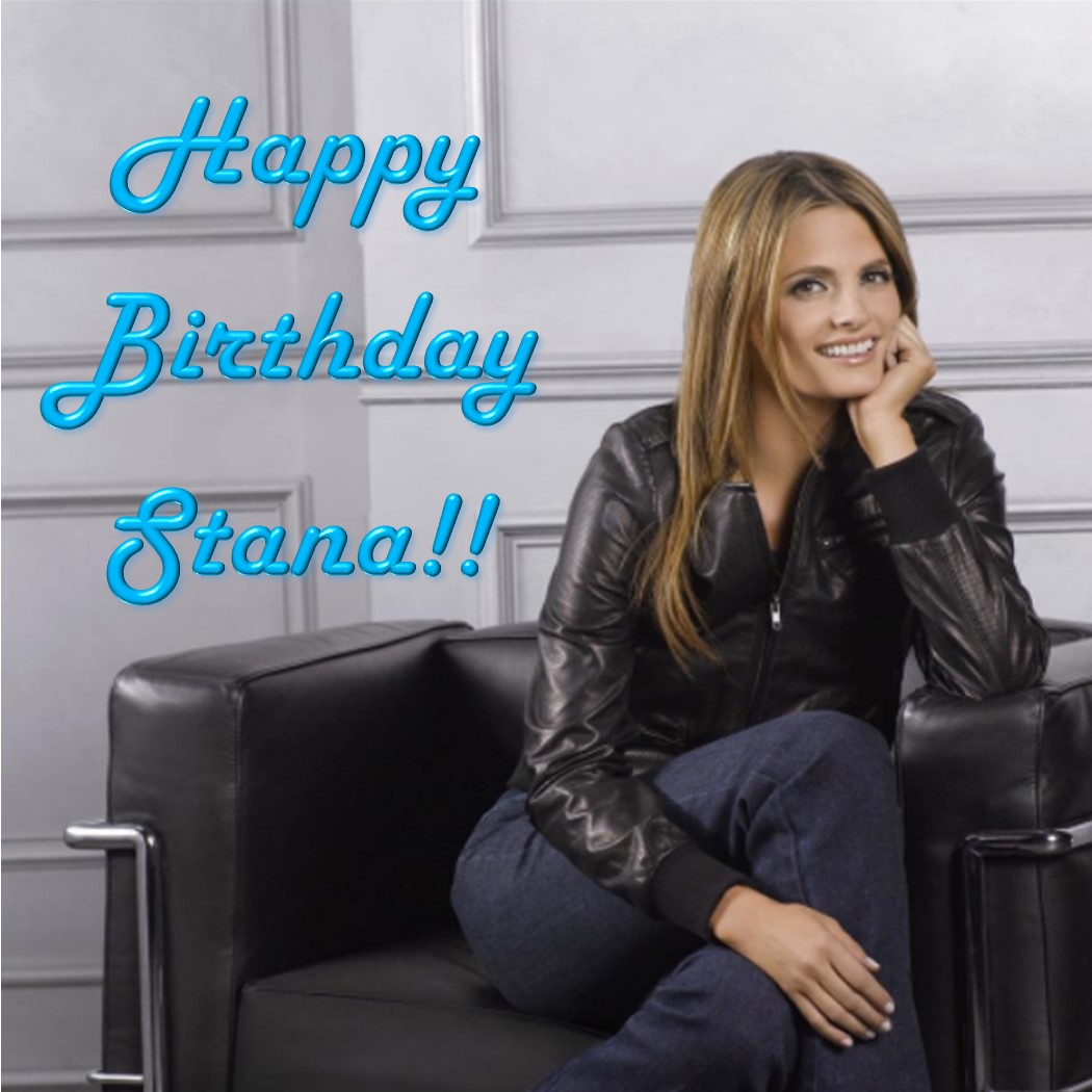 Happy Birthday to our dear #StanaKatic!! Wherever she is celebrating today, we wish her a wonderful day surrounded by love &amp; light! 🎂🍰🎁🎈💐