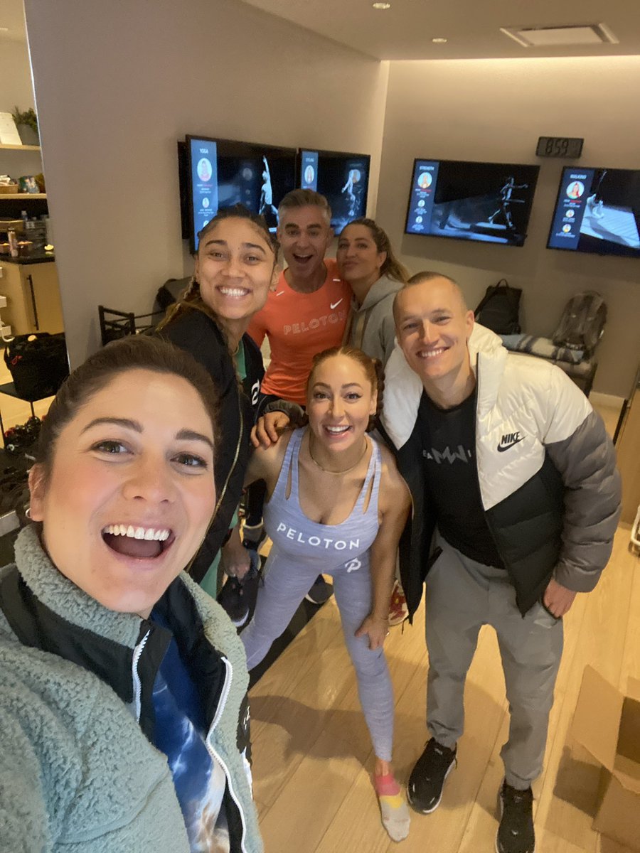 These are my favorite mornings
 at “the office” ❤️

<a href="/onepeloton/">Peloton</a>
