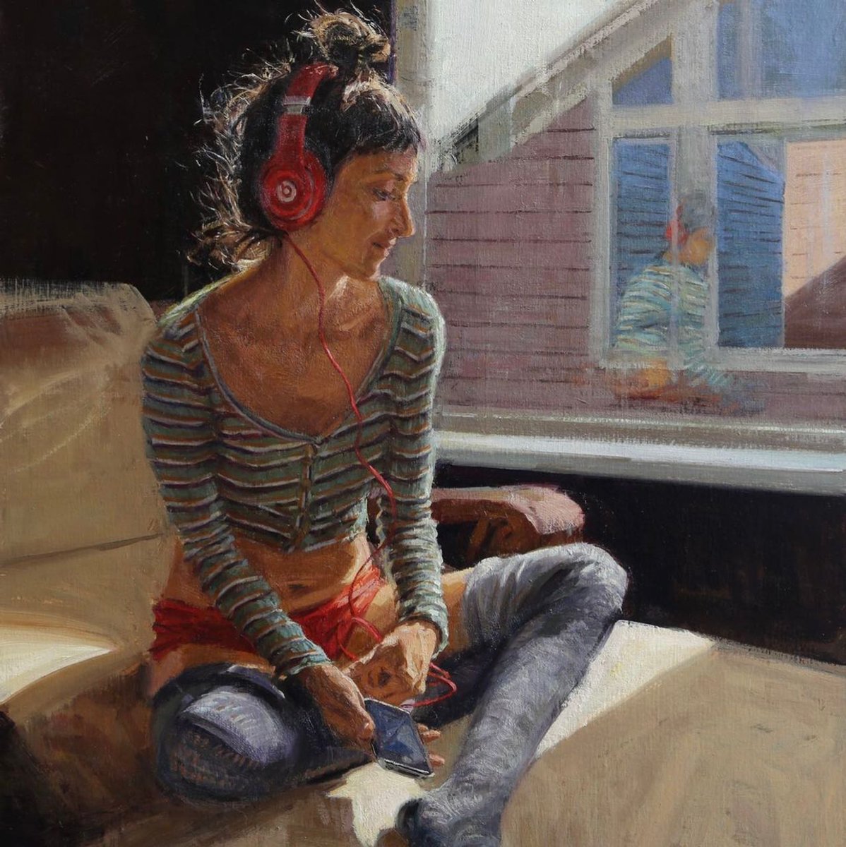 “Listening to the Music” by Raj Chaudhuri

#saksgalleries #denverart #rajchaudhuri #cherrycreeknorth #cherrycreek #art #paintingoftheday