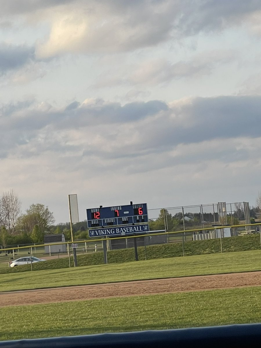 MehSbaseball's tweet photo. Miami East beats Milton Union 12-6 https://t.co/fB39QWATTq