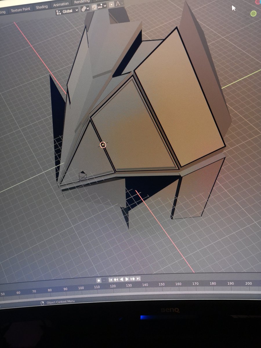 TarekWayneCrypt's tweet image. Creating a strange structure in Blender for "special usage" lol, in my next piece...

Let's see if my idea works