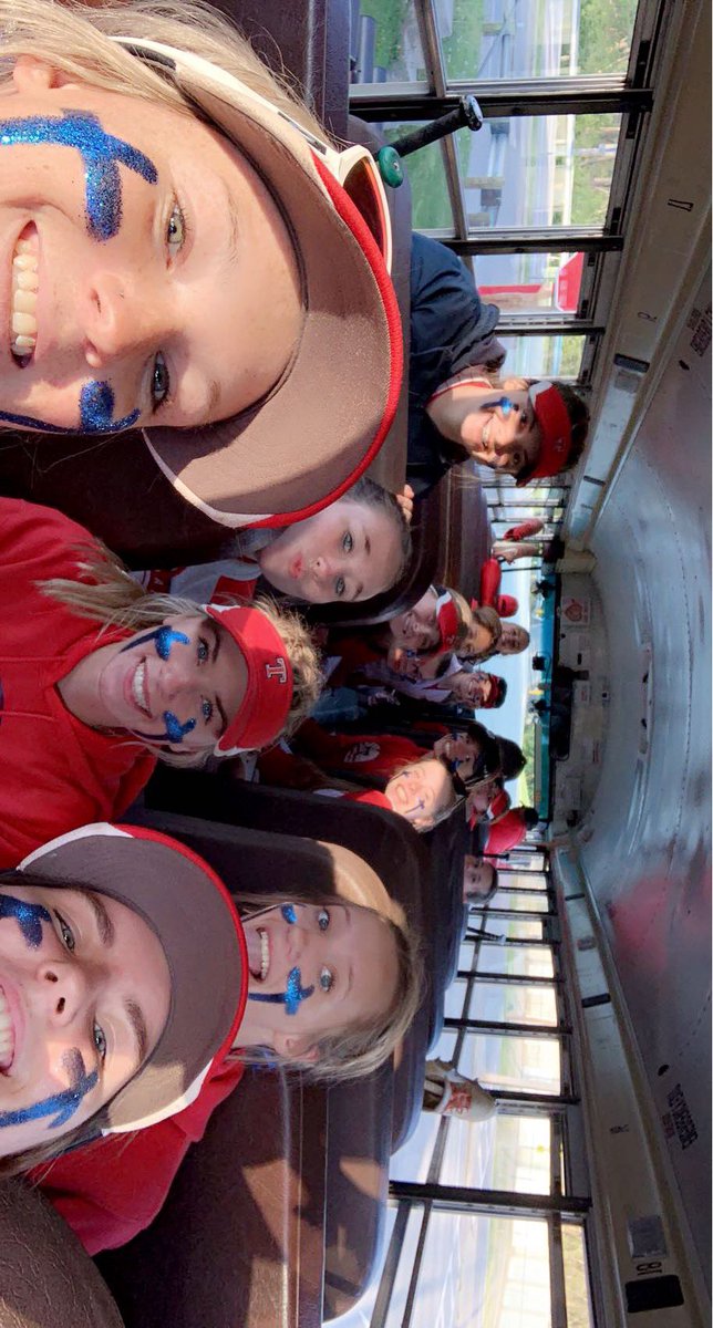 BrooklynConra13's tweet photo. On the road tonight for 2- 5 inning games. We wore blue tonight to show our support for @RossRams1 through this difficult and devastating time. Just know if something is going on to not be afraid to reach out, and don’t take life for granted.❤️ @BraveFastpitch #together https://t.co/joYJmyxXnA