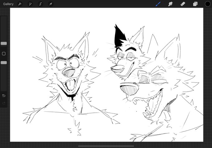 still figuring out how to draw him 