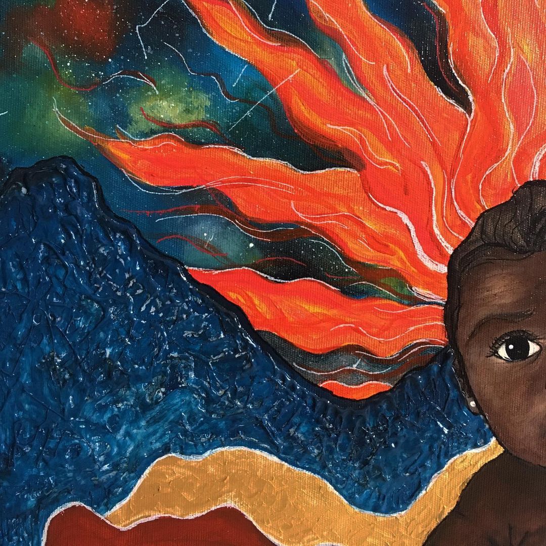 crazy_visuals's tweet photo. GM family, today I want to share with y'all one of my passions. For those who don't know me, I used to work as acrylic painter.
This is one of my favorites,  made w paint and hot glue and it's called "O FUTURO"

I've been missing canvas soo much 🥲 whats your others skills?✨ https://t.co/o0kcwhl5VL
