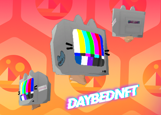 My new @Decentraland Collection *Legendary* ‘Daybed #CoolCats TV Head No Signal’ Helmet #wearable collab w/ <a href="/AnmtrKirk/">Animator Kirk</a> is ready for review! 

😻Feel free to leave some feedback: forum.decentraland.org/t/collection-d… #Decentraland #DCL