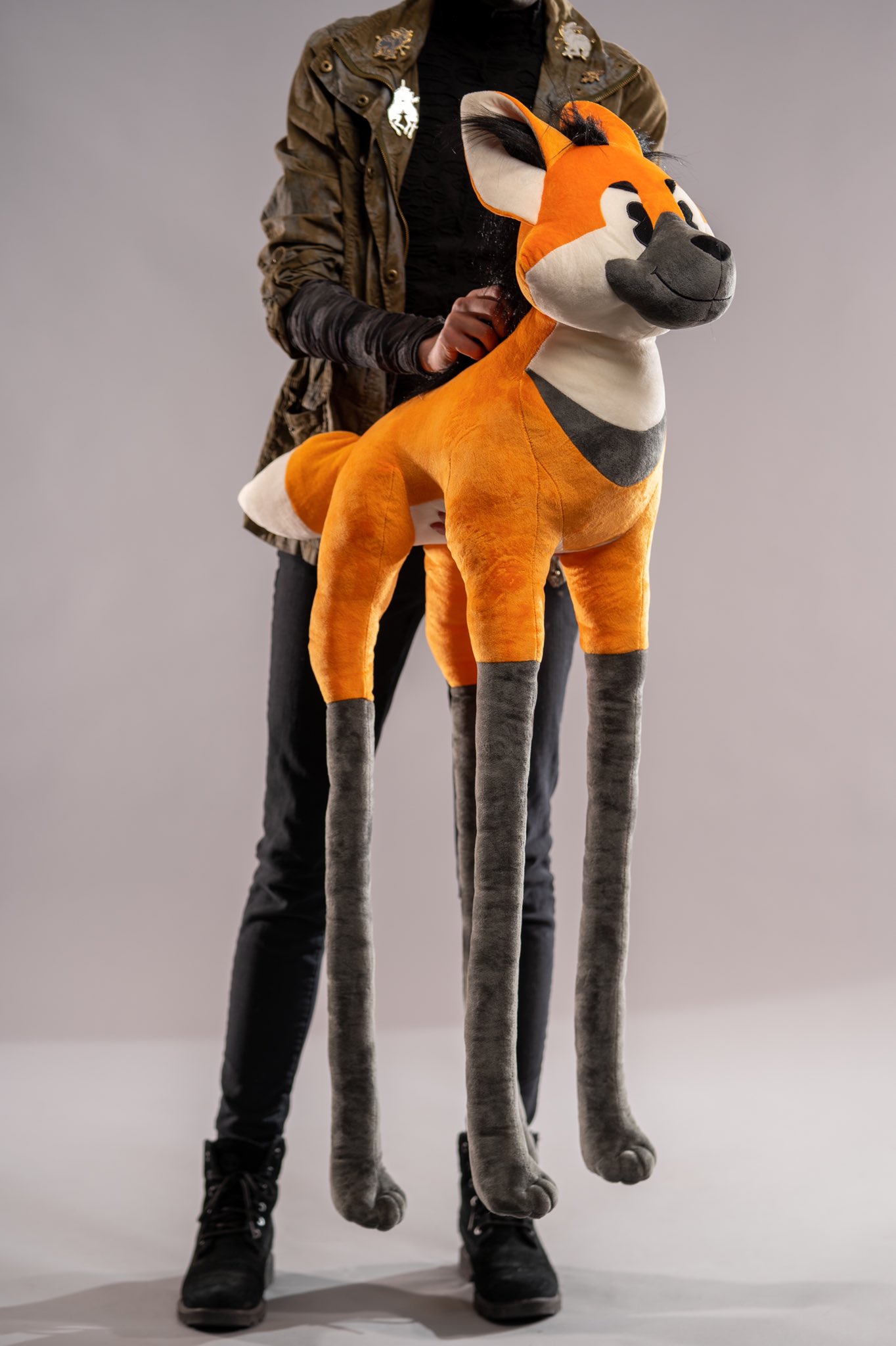 Maned wolf stuffed sale animal