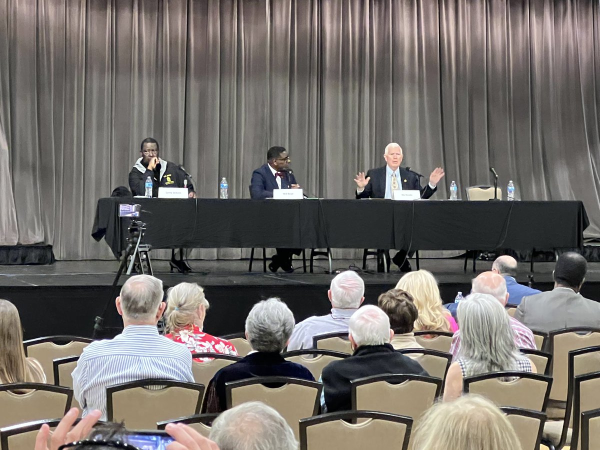 Last night I participated in a candidate forum in Oxford. I was the ONLY GOP candidate to participate and field questions from the audience. Seems to me that Katie and Mike are taking their cues from Hidin’ Joe Biden. I’ll continue to answer every question and earn every vote.