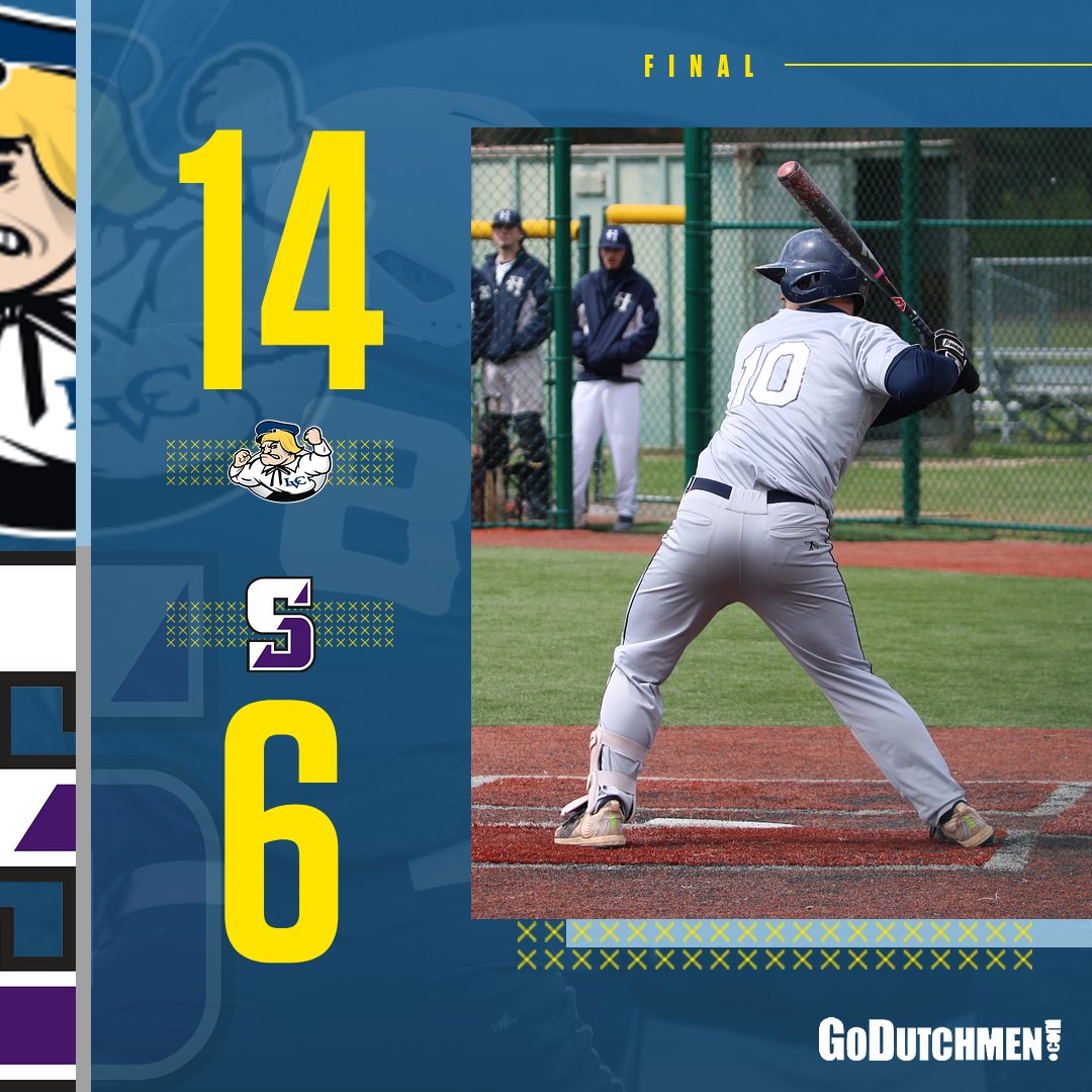 LVCathletics's tweet photo. Thats's the ball game!

Mike Bulgia had four hits including a big two-run shot while Conor Smith had a two-run homer in the first as #lvcbase defeated Scranton 14-6! #GoDutchmen https://t.co/iSUpmOC3eF
