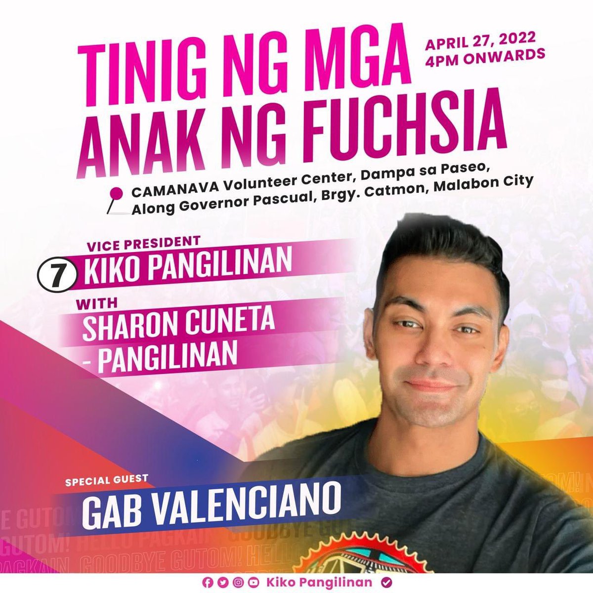 bossDanicakes's tweet image. So walang #AngPresidenteLeniRobredo #BisePresidenteKikoPangilinan chant mamaya sa #BulacanRepublikaDos final na!