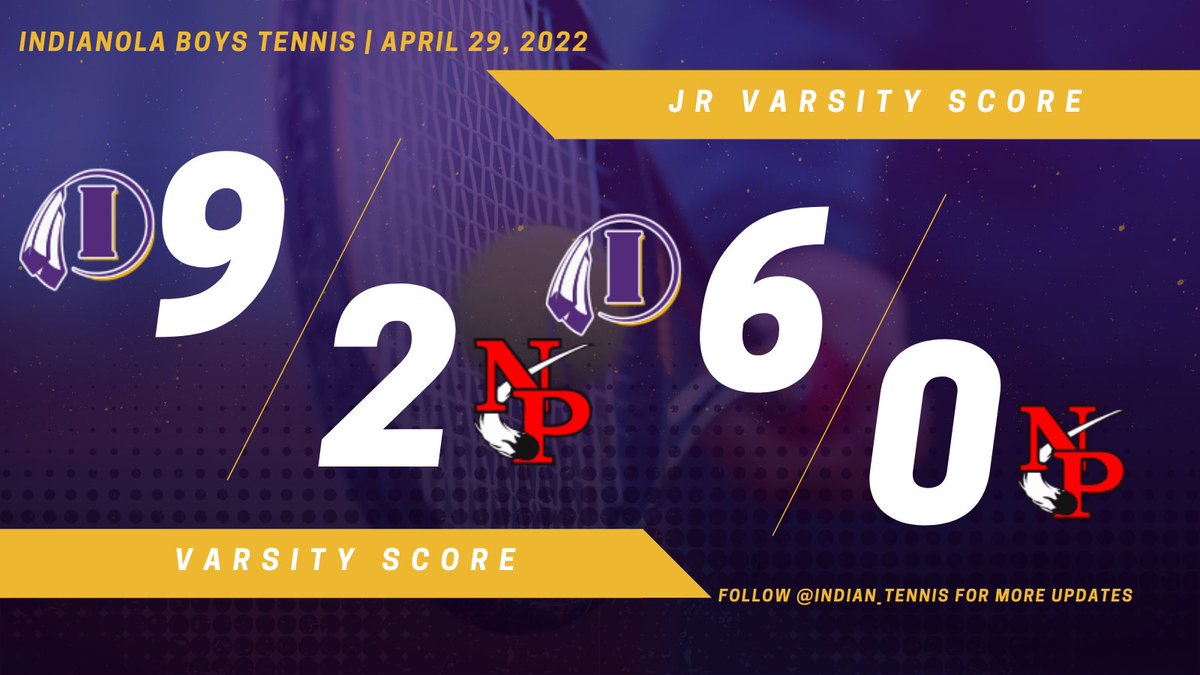 Indianola Boys Tennis tweet media