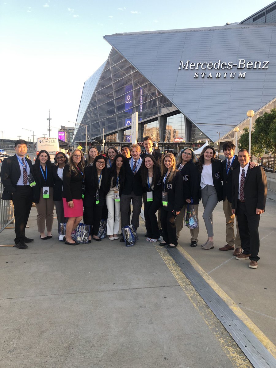JHSDECA1's tweet photo. Heading back to @MBStadium for #DECAICDC Grand Awards Session. We've got two in the running for Glass!!! Let's Goooooooo!!! @HMJacksonHS @EPS_CteChoice @DECA_Washington https://t.co/JKEU2hDwQy