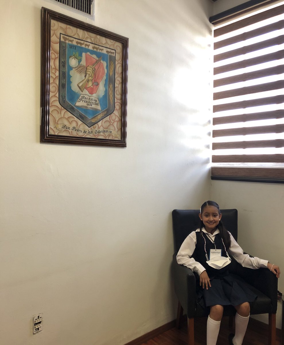 gandhif's tweet photo. Alisson Nicole Rivas, Sexta Regidora y Presidenta de la Comisión de Cultura y Educación.
Hoy tomó protesta como integrante del #CabildoInfantil2022 y elaboró y entregó una petición para que las instalaciones culturales tengan el mantenimiento adecuado. https://t.co/UGzaakPySz