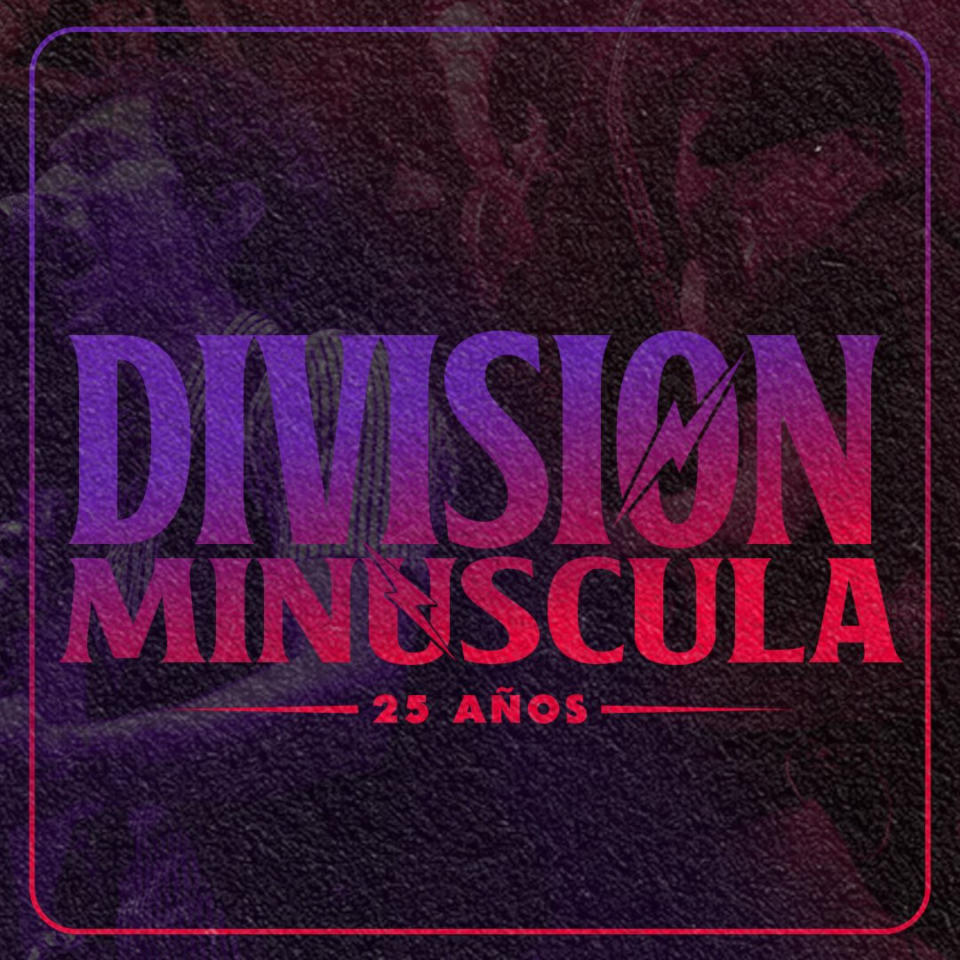 DivisionOficial's tweet photo. Nueva gira, nueva música para celebrar los 25 años de División Minúscula #Division25 https://t.co/TapXHFGT02
