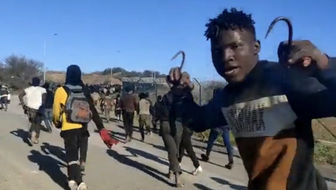 Delincuentes pueden saltar nuestra frontera y degollar a un guardia civil, pronto estarían libres

Si tú te defiendes de éllos peligrando tu vida con un arma, cumplirás cárcel al máximo

Ésto es el Socialismo

#FelizMiercoles #APOYOROCIO26A #MaestrosDeLaCostura