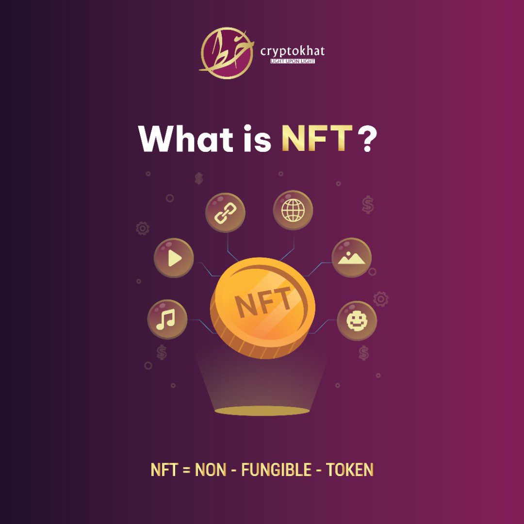 Thecryptokhat's tweet photo. Non-fungible tokens are one-of-a-kind digital assets that can be in the form of photo, GIFs, video, tweets, and many more.They exist on the blockchain currency and give the buyer digital ownership rights.

But with Cryptokhat, it is more than that.  

Stay tuned to find out more. https://t.co/xtjVrLVomf