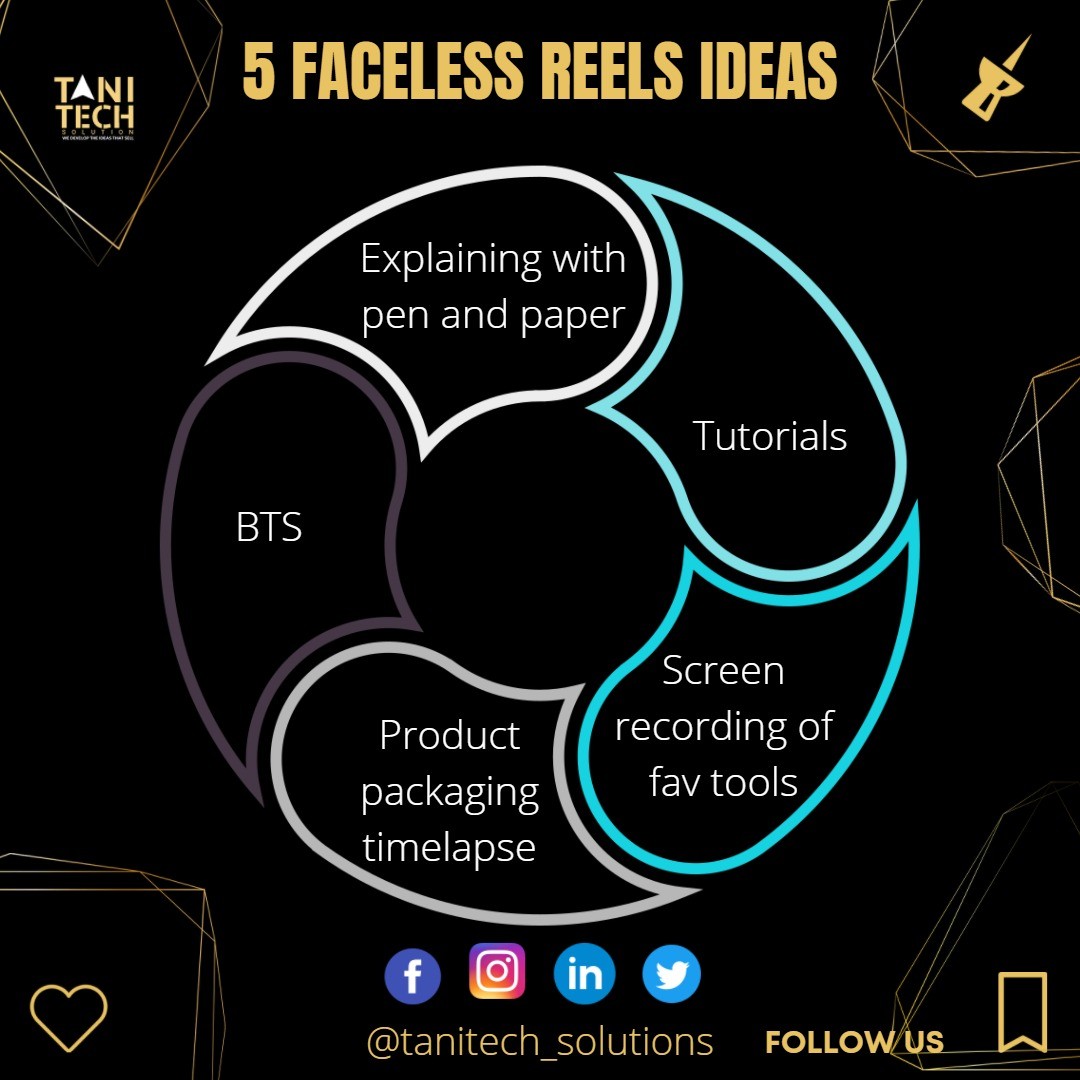 SolutionsTani's tweet photo. THESE ARE THE IDEAS YOU NEED🤓
Reels are super important for Instagram Growth
To get the best results from your reels you need to have the best idea
So here are some best ideas for your reels that you can't miss out on
Just go &amp; create some amazing reels with these Faceless Ideas https://t.co/B2pDilFuCR