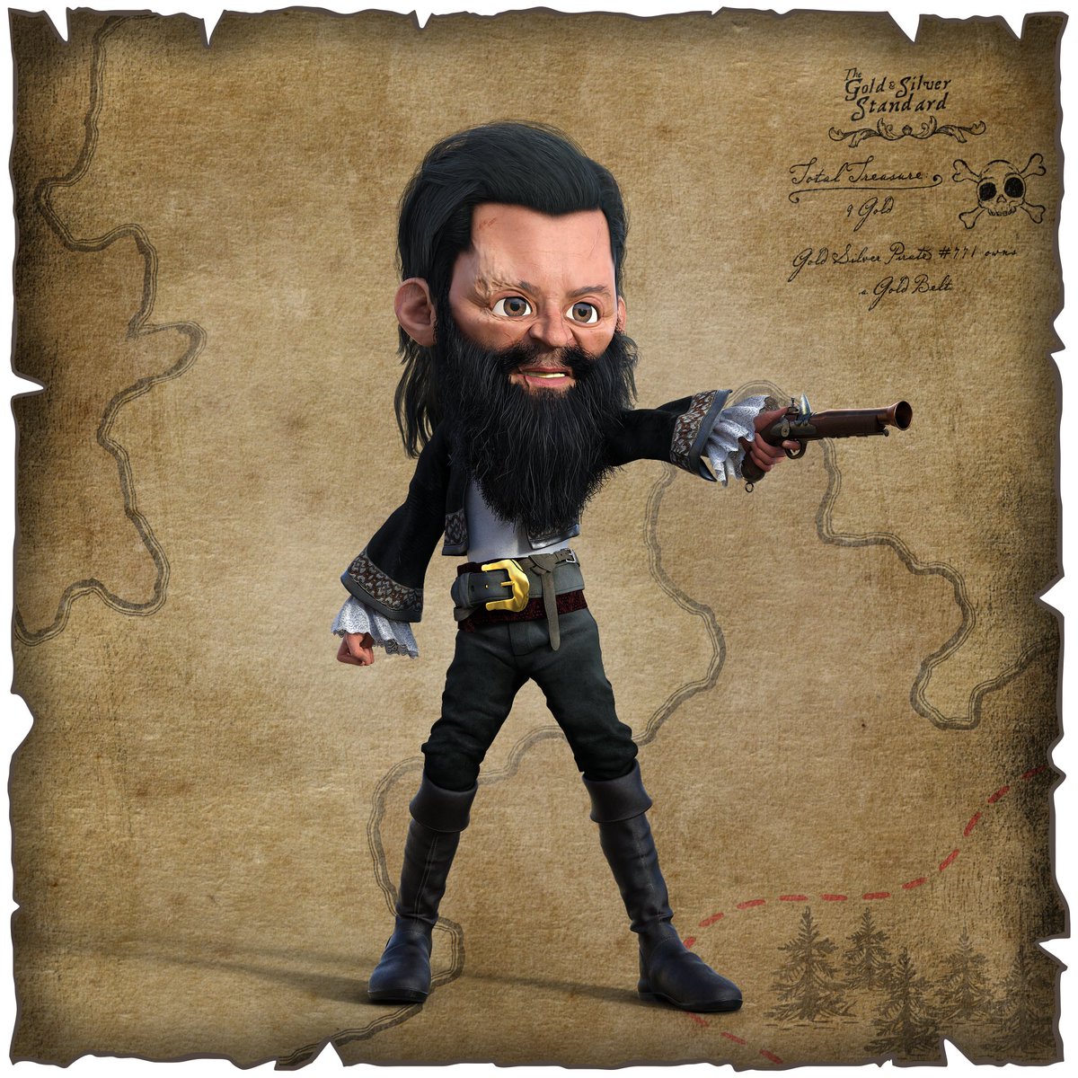 🎉GOLD #NFTGiveaway🎉

We are giving away a Gold Silver Pirate 🏴‍☠️Backed by 9 grams of real #Gold. Currently redeemable for 0.16 #ETH !🤑

TO ENTER
✔ ❤ and tag a friend
✔ Retweet 🚀
✔ Follow us 👑

Winner drawn May 4th 00:00 UTC🥇

#NFT #NFTCommunity #NFTcollector #PirateGold