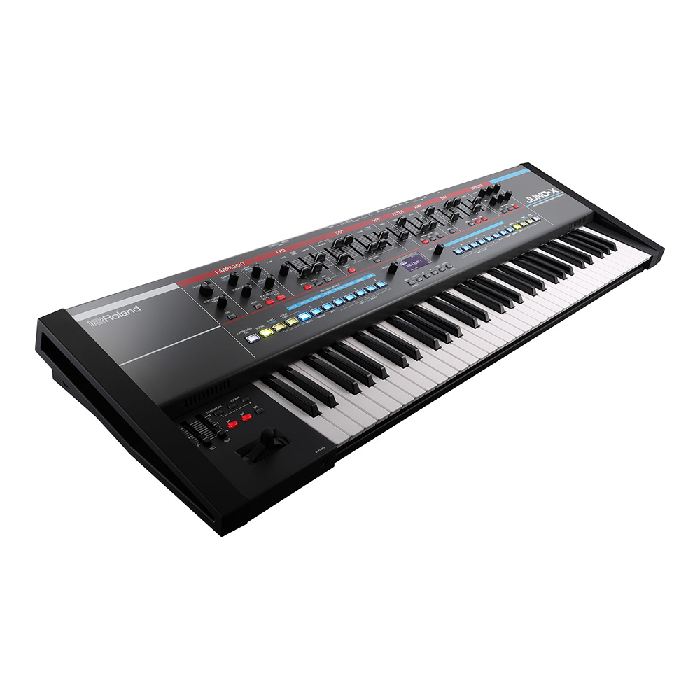 MLKEY_official's tweet photo. 🌟✨Roland 新製品✨🌟
📢2022年5月27日発売予定、ご予約受付中📢

シンプルな操作、汎用性の高いサウンド、そして最先端のテクノロジー。レガシーの系譜を継ぐ「JUNO-X」登場！
新開発の「JUNO-Xモデル」音源に加えて伝説的な「JUNO-60」や「JUNO-106」のサウンドも搭載。

🔗https://t.co/mdBZwTKpjT https://t.co/ndxvhKGTC8