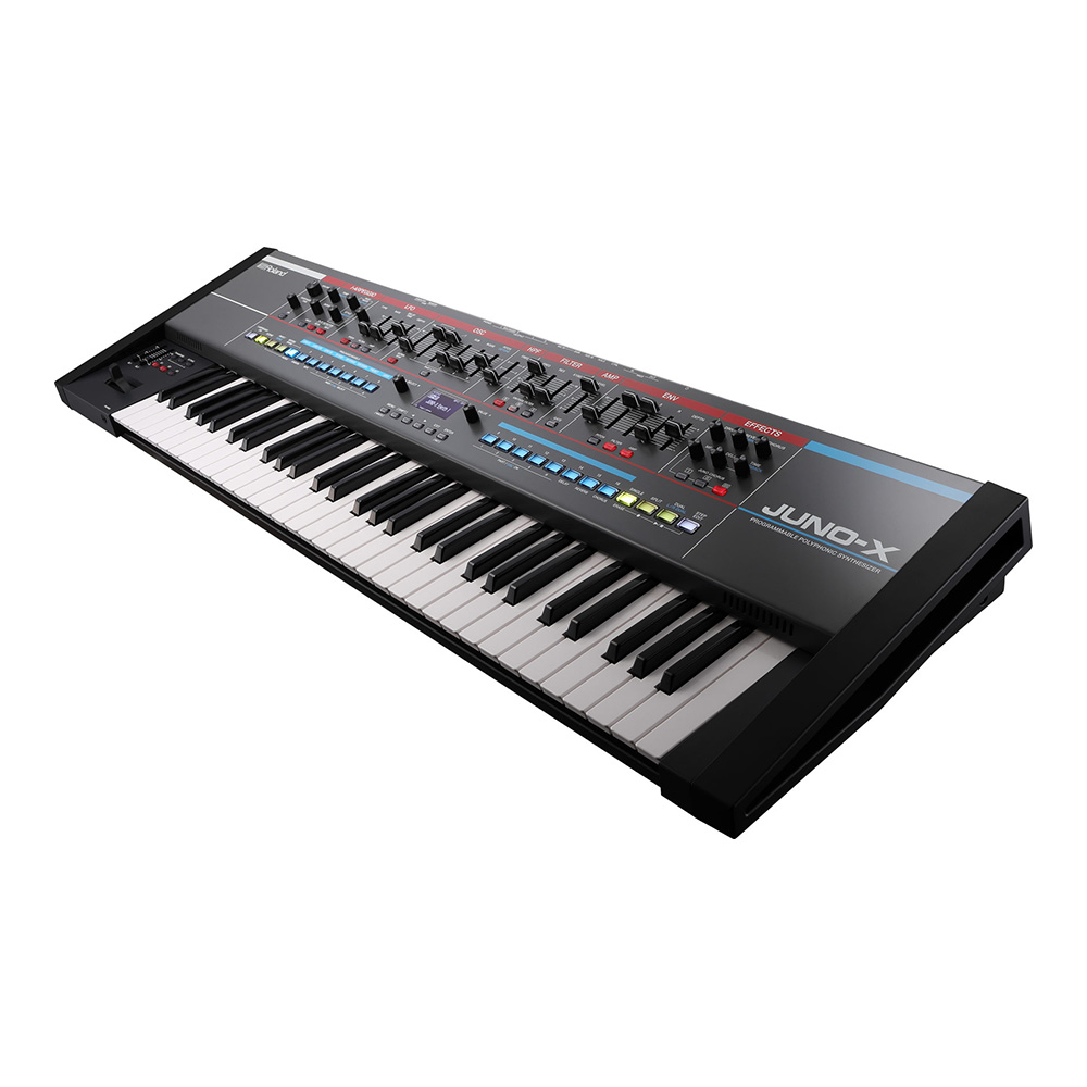 MLKEY_official's tweet photo. 🌟✨Roland 新製品✨🌟
📢2022年5月27日発売予定、ご予約受付中📢

シンプルな操作、汎用性の高いサウンド、そして最先端のテクノロジー。レガシーの系譜を継ぐ「JUNO-X」登場！
新開発の「JUNO-Xモデル」音源に加えて伝説的な「JUNO-60」や「JUNO-106」のサウンドも搭載。

🔗https://t.co/mdBZwTKpjT https://t.co/ndxvhKGTC8