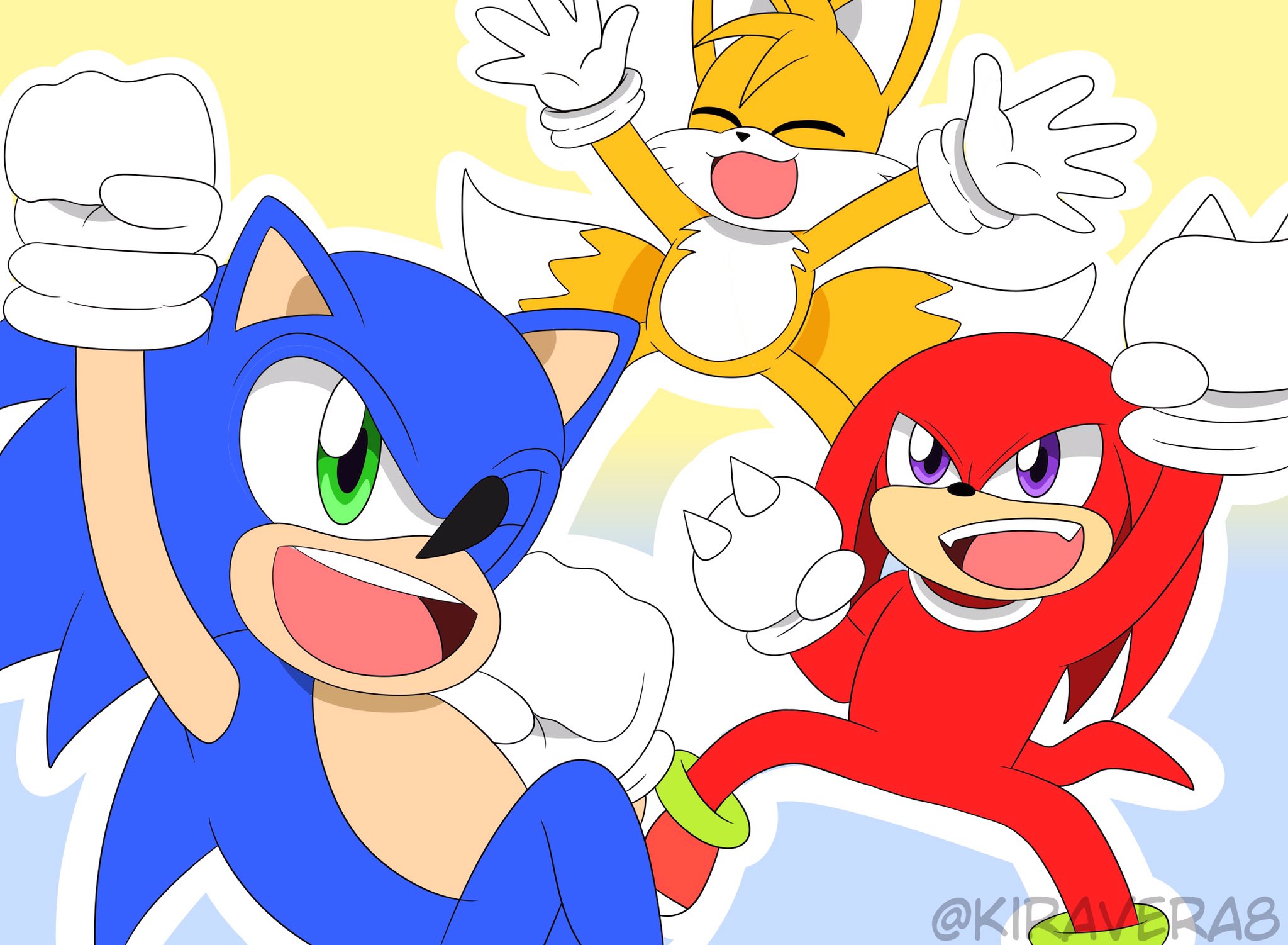 Kira (◕ᴥ◕)✨@Paldea! on X: they are the sonic heroes!! #Sonic   / X