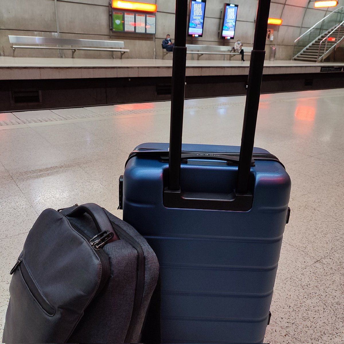 Camino de #ATTD2022 para absorber toda la información que mi cabeza de gomaespuma sea capaz de retener y poder contarla después en el blog #diabetESP