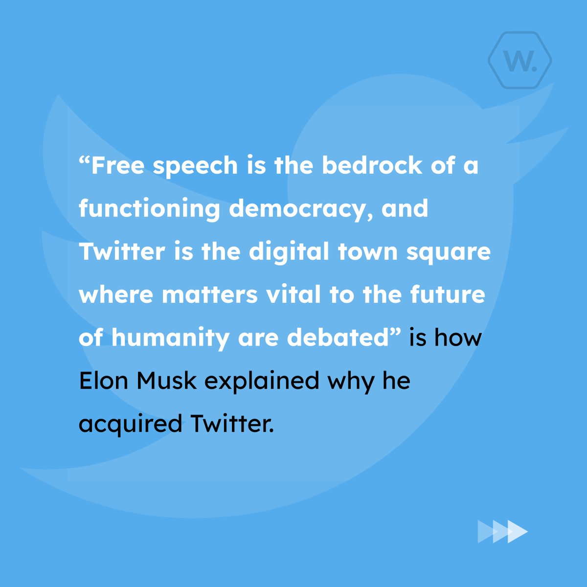 JoinWeAre1's tweet photo. Billionaire @elonmusk is all set to acquire @Twitter for a whopping $44 billion, using one of the biggest leveraged buyout deals in history to privatize the 16-year-old social networking platform.

#weare #twitter #elonmusk #socialmedia #acquisition https://t.co/rlID7AHnyn