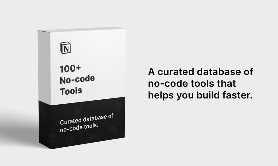 heyeaslo's tweet image. The future is No-code.
I curated a database of 100+ No-code tools to help you build faster.
Reply “No-code” below and I’ll DM you the link.