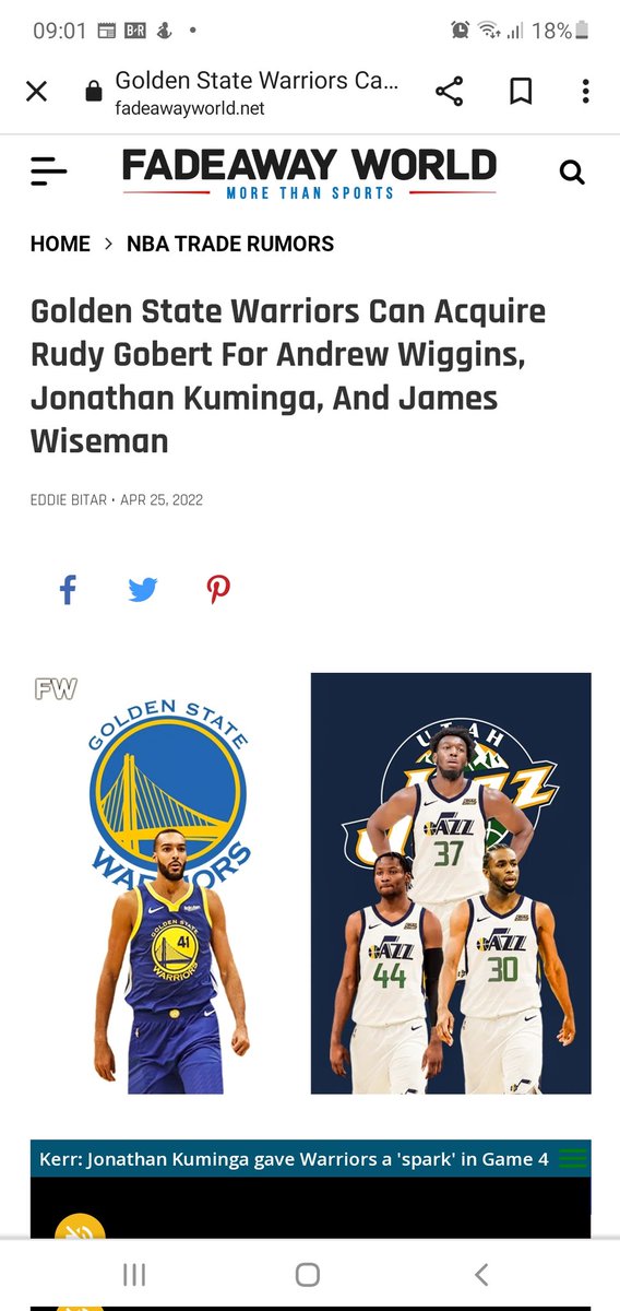 JoshCas7's tweet photo. Worst trade idea!!! 😂😂😂
@GSWReddit  @warriors  @WarriorsHuddle @warriors @LetsGoWarriors https://t.co/BFlBt4F83e