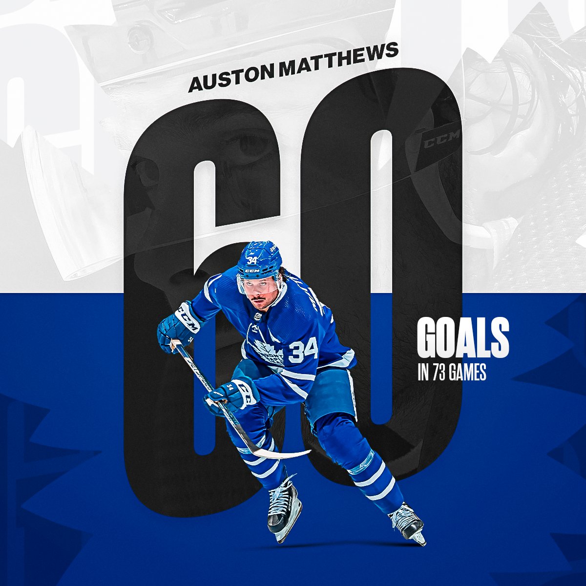 60 GOALS FOR AUSTON MATTHEWS! 🤯