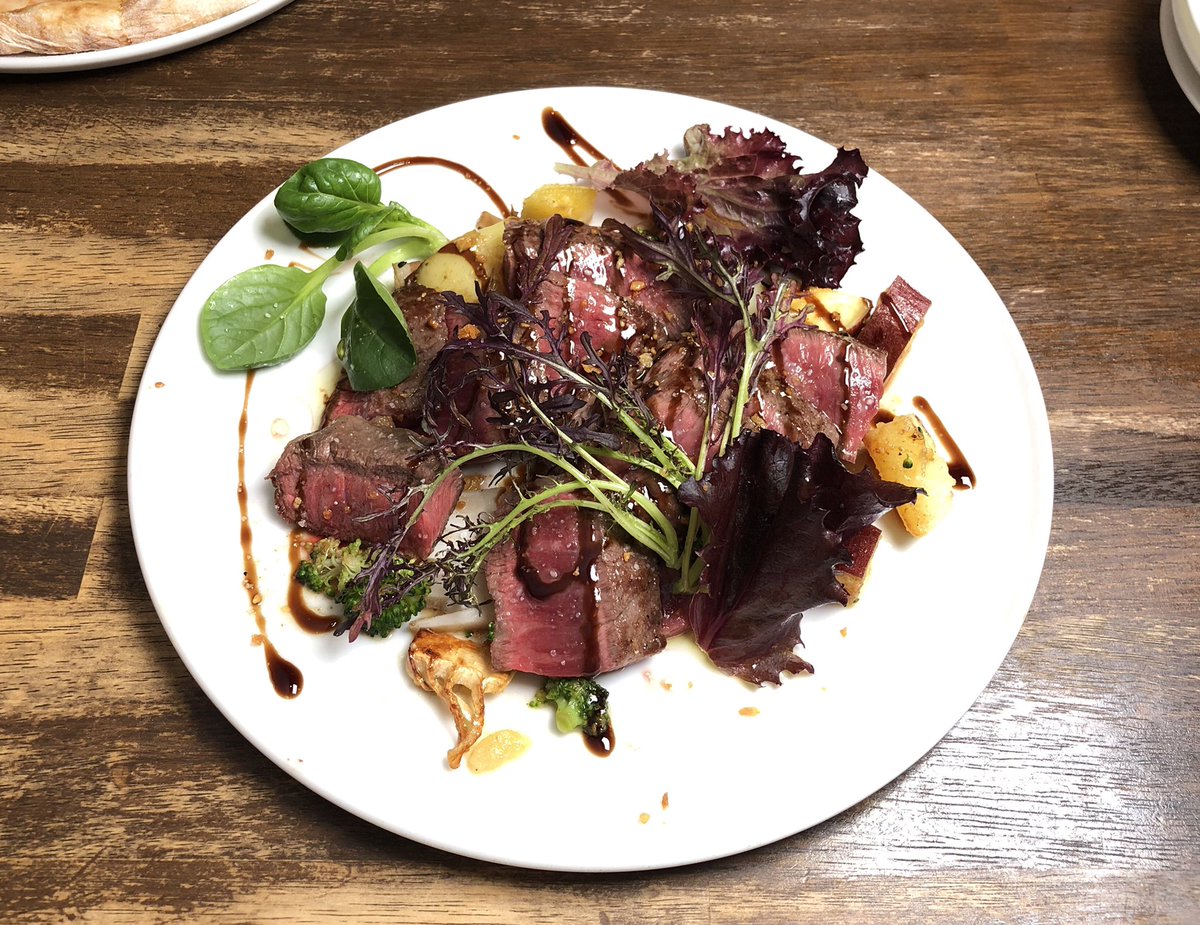 リゾットでありませんが（笑）
福井市北四ツ居  #フェリーチェ さんのお肉料理❤もちろん、  #越のリゾット が食べれるお店です✨✨
 #イタリアン  #お肉料理  #パスタ  #ピザ  #pizza  #リゾット  #ワイン  #福井市