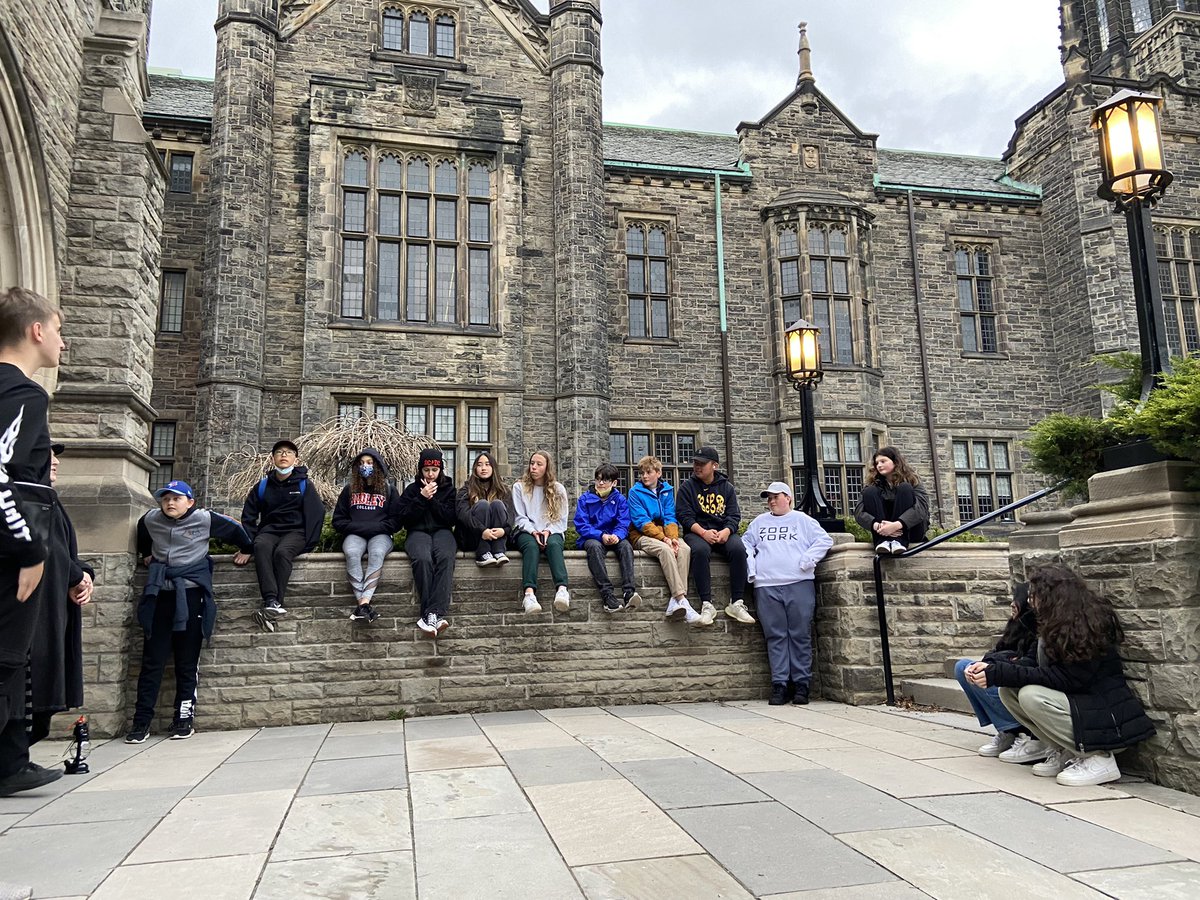 More fun this afternoon on the <a href="/Ridley_College/">Ridley College</a> gr. 7/8 trip. Lots of interesting history at Fort York and on our Haunted Walk at U of T. Now some swimming then off to bed. Another action packed day tomorrow.
