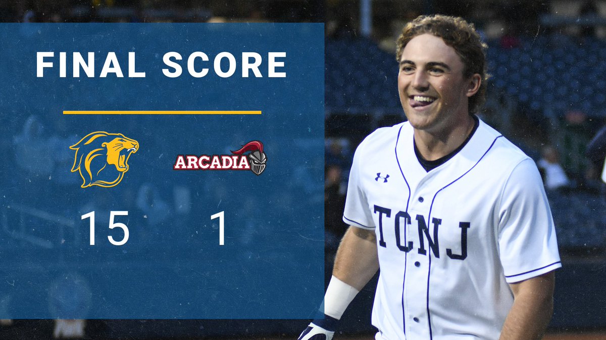 TCNJ Athletics tweet media