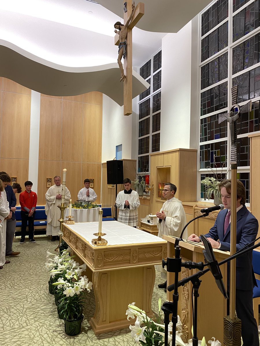 CHodson93's tweet photo. Well that was pretty special. Welcome to the Church, Emmett, Mike, Seb, Gabe, Josh, and Luke. Thanks to all involved with the first RCIA journey this year at Xaverian. We are blessed indeed! https://t.co/ZgRmtFmRi1