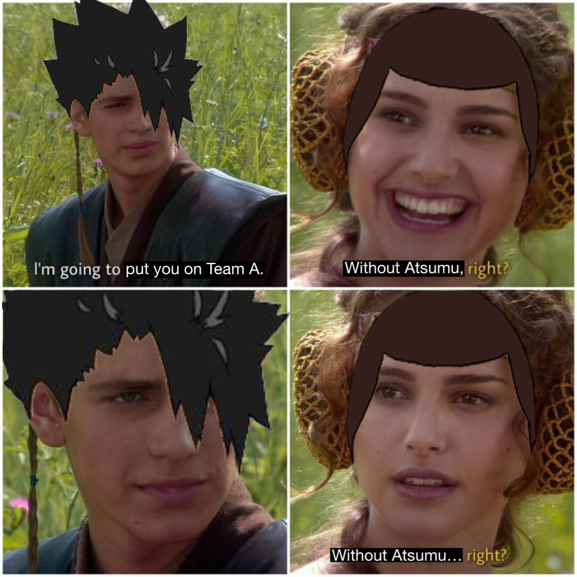 aran never gets a break