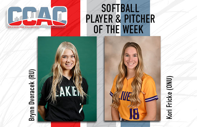 CCACSports's tweet photo. RU's Dvoracek, ONU's Fricke Post Near-Perfect Weeks
 - https://t.co/YMzLqUIE1J https://t.co/v1JqdmtQVK